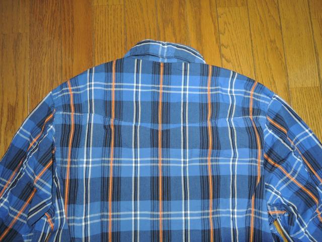nonnative ノンネイティブ ウエスタン チェックシャツ 0 青 ブルー 薄手 長袖シャツ < ブランド  nonnative ノンネイティブ ウエスタン チェックシャツ 0 青 ブルー 薄手 長袖シャツ < ブランドの