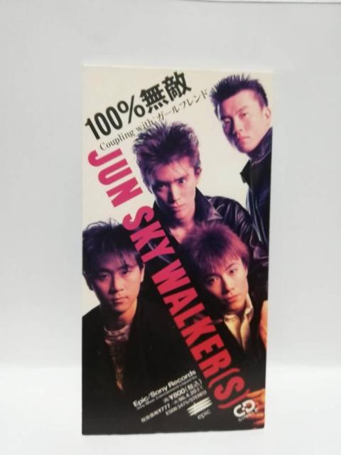 【8cmCD】100%無敵/JUN SKY WALKER(S) < タレントグッズ 【8cmCD】100%無敵/JUN SKY WALKER(S) < タレントグッズの