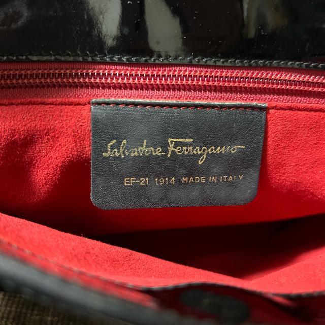 Salvatore Ferragamo tFK g[gobO EF-21 1914 XG[h ubN  uh 