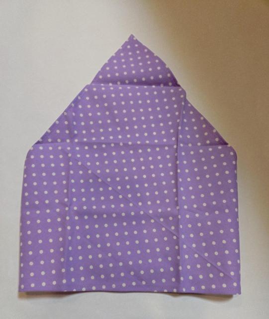 【送料無料】ハンドメイド ゴム入り 大人用三角巾 ドット柄 紫 料理 調理実習 中学生 高校生 < 女性ファッション 【送料無料】ハンドメイド ゴム入り 大人用三角巾 ドット柄 紫 料理 調理実習 中学生 高校生 < 女性ファッションの