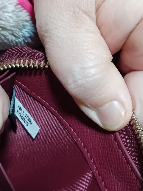 COACH �R�[�` �����z ���E���h�t�@�X�i�[ �G���{�X �V�O�l�`���[���K�i �� �u�����h�� 