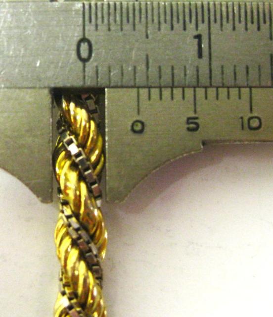 �ɔ��i 750 18���ƃz���C�g�S�[���h�̃��[�v�f�U�C���� �l�b�N���X 60cm �� �����A�N�Z�T���[/���v�� 