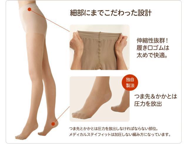 Medical-Stay Fit �X�g�b�L���O �� �����t�@�b�V������ 