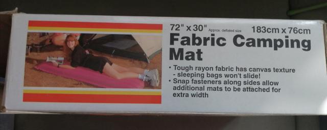 �L�����v�}�b�g�@Fabric Camping Mat (183x76cm) �� ���W���[/�X�|�[�c�� 