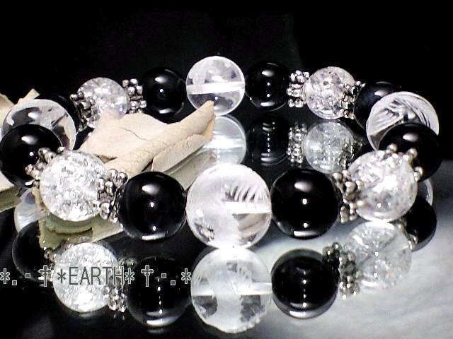 天然石★四神獣水晶&爆裂クラック水晶&鷹目石開運魔除け数珠 < 男性アクセサリー/時計  天然石★四神獣水晶&爆裂クラック水晶&鷹目石開運魔除け数珠  < 男性アクセサリー/時計の