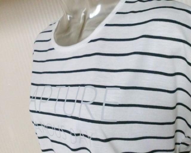 COLZA★ボーダー柄 前結び トップス < ブランド COLZA★ボーダー柄 前結び トップス < ブランドの