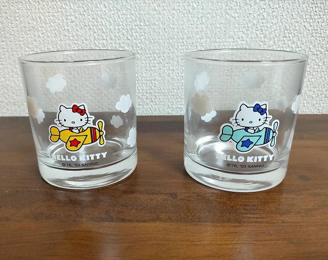 ★ハローキティ サンリオ ペアグラス 昭和レトロ 中古品 < ホビー  ★ハローキティ サンリオ ペアグラス 昭和レトロ 中古品  < ホビーの