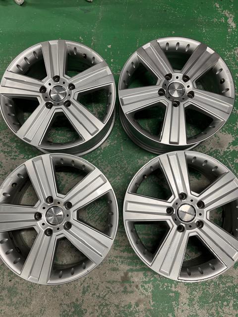 7071902)メルセデスベンツGクラスゲレンデヴァーゲン取り外し18インチ社外アルミホイール4本セットPCD130-5H送料無料 < 自動車/バイク 7071902)メルセデスベンツGクラスゲレンデヴァーゲン取り外し18インチ社外アルミホイール4本セットPCD130-5H送料無料 < 自動車/バイク