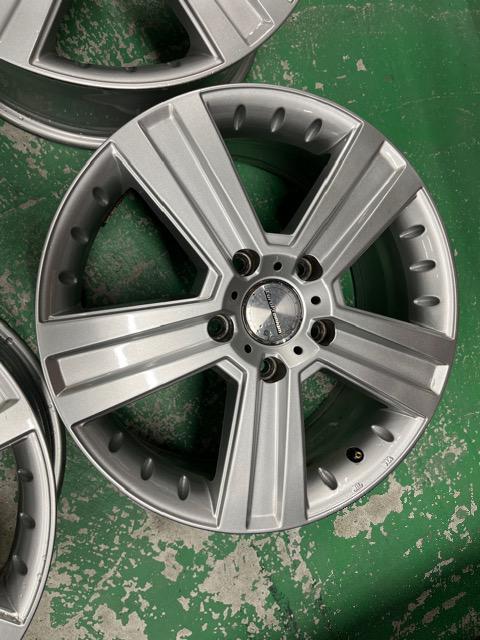 7071902)メルセデスベンツGクラスゲレンデヴァーゲン取り外し18インチ社外アルミホイール4本セットPCD130-5H送料無料 < 自動車/バイク 7071902)メルセデスベンツGクラスゲレンデヴァーゲン取り外し18インチ社外アルミホイール4本セットPCD130-5H送料無料 < 自動車/バイク