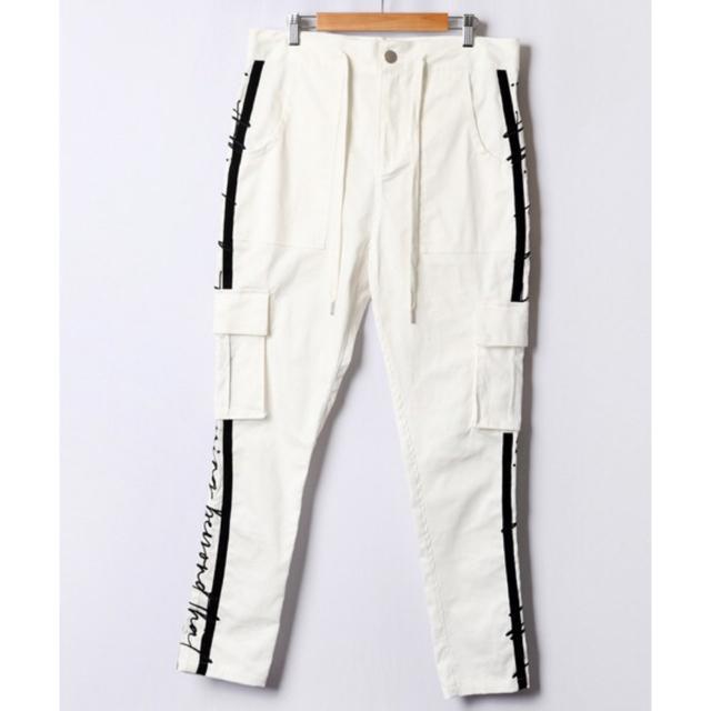 新品タグ付き  パンツ カーゴパンツ サイドラインカーゴスキニーパンツ L < 男性ファッション  新品タグ付き  パンツ カーゴパンツ サイドラインカーゴスキニーパンツ L < 男性ファッションの