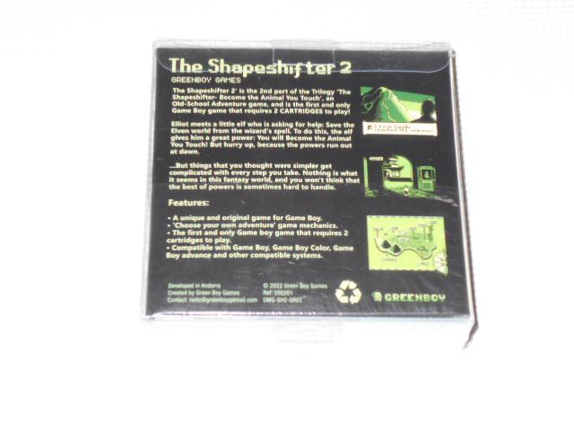 GB★The Shapeshifter 2 GREENBOY GAMES 海外版 EU版 < ゲーム本体/ソフト  GB★The Shapeshifter 2 GREENBOY GAMES 海外版 EU版 < ゲーム本体/ソフトの