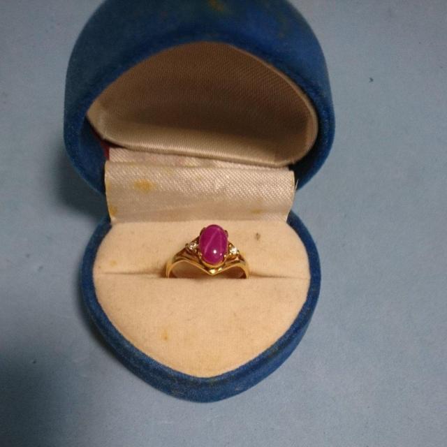 指輪 スタールビー &ダイヤ < 女性アクセサリー/時計 指輪 スタールビー &ダイヤ < 女性アクセサリー/時計の