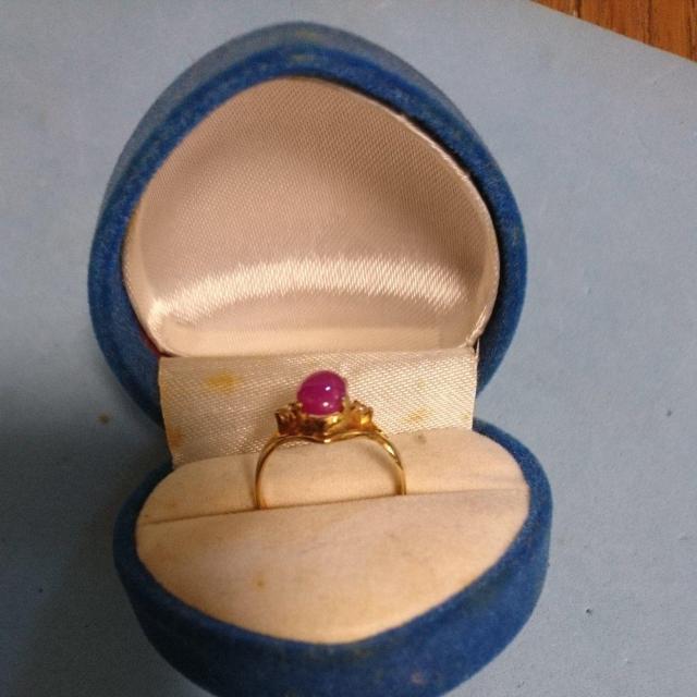 指輪 スタールビー &ダイヤ < 女性アクセサリー/時計 指輪 スタールビー &ダイヤ < 女性アクセサリー/時計の