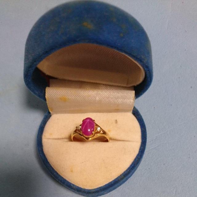 指輪 スタールビー &ダイヤ < 女性アクセサリー/時計 指輪 スタールビー &ダイヤ < 女性アクセサリー/時計の