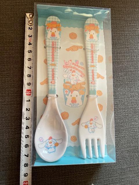 ♯-新品♯からあげクン × サンリオキャラクターズ  カトラリーセット  シナモロール   スプーン フォーク < アニメ/コミック/キャラクター  ♯-新品♯からあげクン × サンリオキャラクターズ  カトラリーセット  シナモロール   スプーン フォーク < アニメ/コミック/キャラクターの
