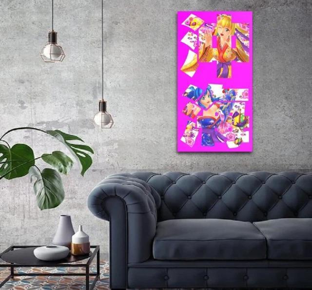 新品タペストリー☆沖海 マリン&ワリン☆ < インテリア/ライフ  新品タペストリー☆沖海 マリン&ワリン☆ < インテリア/ライフの