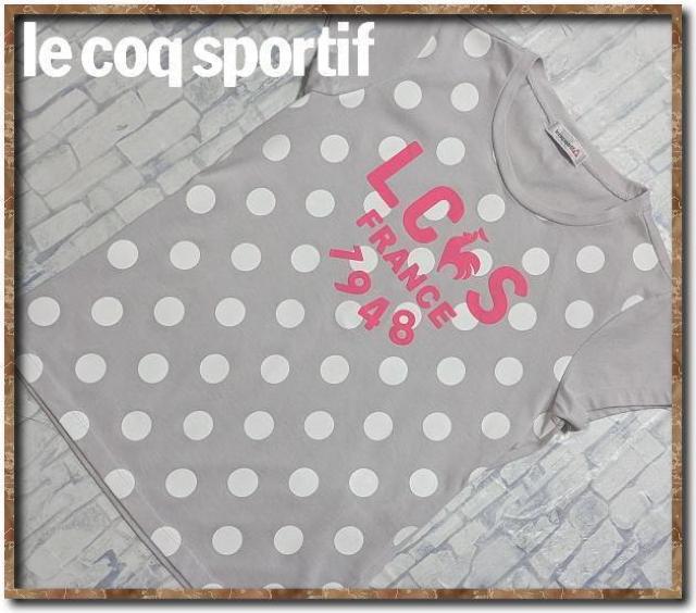 ルコック プリント入り水玉カットソー グレー < ブランド ルコック プリント入り水玉カットソー グレー < ブランドの