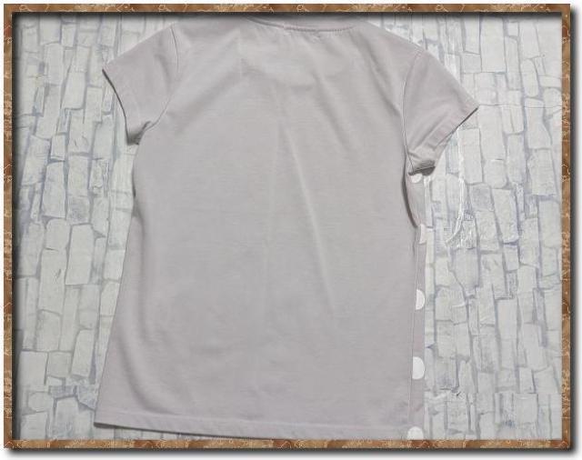 ルコック プリント入り水玉カットソー グレー < ブランド ルコック プリント入り水玉カットソー グレー < ブランドの