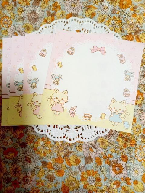 お裾分け☆ネコのメモ4枚☆ < インテリア/ライフ  お裾分け☆ネコのメモ4枚☆  < インテリア/ライフの