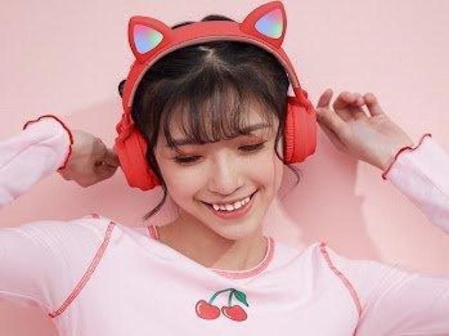 �l�R���w�b�h�z�� �������� LED ���C�����X Bluetooth 3.5mm�W���b�N �w�b�h�t�H�� �w�b�h�z�� �l�R �L�� �� �Ɠd/AV�� 