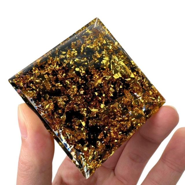 オルゴナイト 瞑想 金線結界 置物 ストーン 生命エネルギー < インテリア/ライフ オルゴナイト 瞑想 金線結界 置物 ストーン 生命エネルギー < インテリア/ライフの