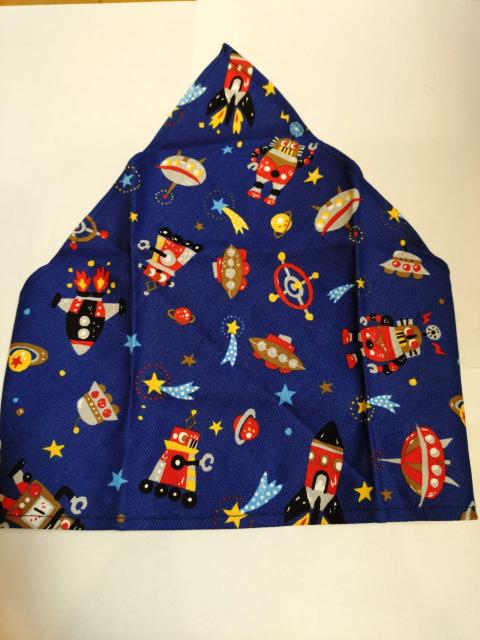 【送料無料】ハンドメイド ゴム入り 子供用三角巾 宇宙柄 保育園 幼稚園 幼児 小学生 料理 調理実習 < キッズ/ベビー 【送料無料】ハンドメイド ゴム入り 子供用三角巾 宇宙柄 保育園 幼稚園 幼児 小学生 料理 調理実習 < キッズ/ベビーの