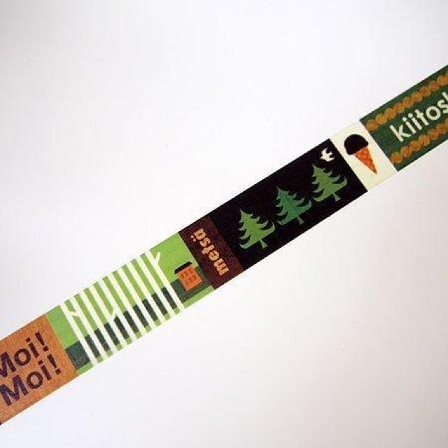 CAFE BON VOYAGE オリジナルマスキンるグテープ YOSEGI FINLAND/フィンランド 北欧 < インテリア/ライフ CAFE BON VOYAGE オリジナルマスキンるグテープ YOSEGI FINLAND/フィンランド 北欧 < インテリア/ライフの