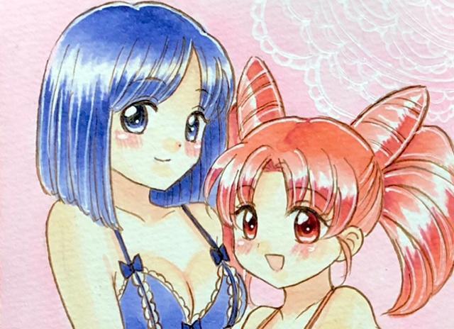 自作イラスト/ちびうさ&土萠ほたる/下着 < アニメ/コミック/キャラクター 自作イラスト/ちびうさ&土萠ほたる/下着 < アニメ/コミック/キャラクターの