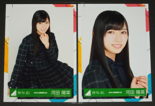 けやき坂46(日向坂46) 生写真4枚 河田陽菜 6thシングル制服 < タレントグッズ  けやき坂46(日向坂46) 生写真4枚 河田陽菜 6thシングル制服 < タレントグッズの