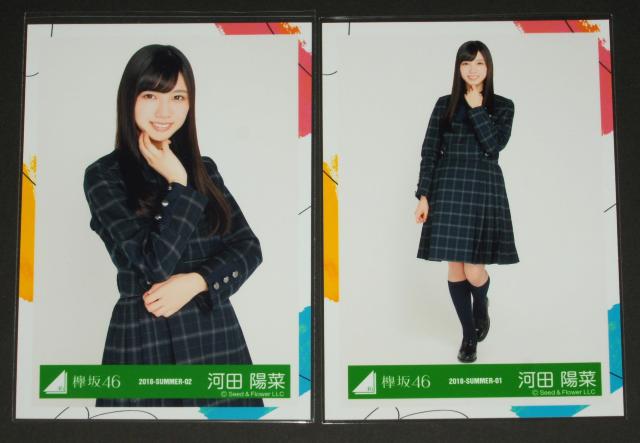 けやき坂46(日向坂46) 生写真4枚 河田陽菜 6thシングル制服 < タレントグッズ  けやき坂46(日向坂46) 生写真4枚 河田陽菜 6thシングル制服 < タレントグッズの