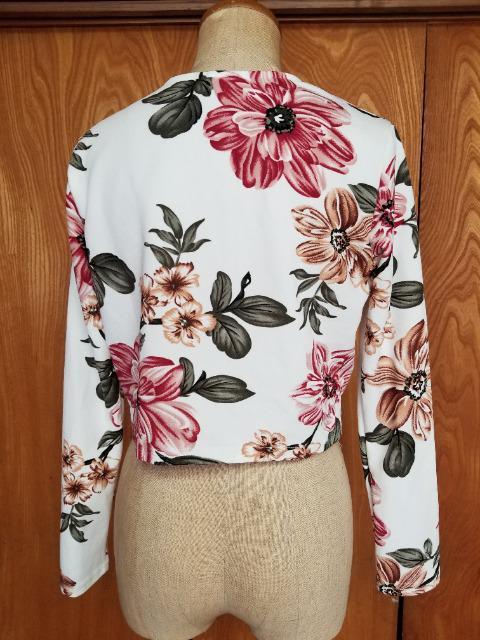 SHEIN�@�ԕ��v�����g�W���P�b�g�@���g�p �� �L�b�Y/�x�r�[�� 