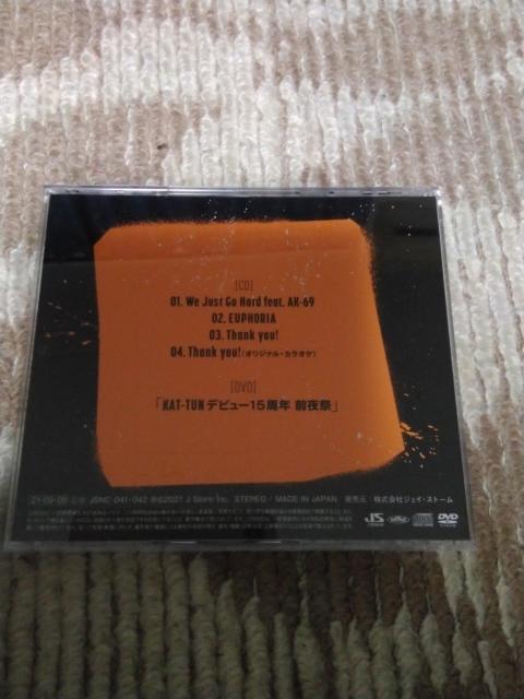 KAT-TUN  EUPHORIA   FC限定 < タレントグッズ  KAT-TUN  EUPHORIA   FC限定 < タレントグッズの