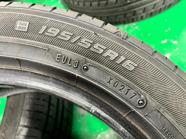7071963)激安国産中古タイヤグッドイヤーエフィシェントグリップ2本セットコンパクトカーサイズ195/55R16送料無料 < 自動車/バイク 7071963)激安国産中古タイヤグッドイヤーエフィシェントグリップ2本セットコンパクトカーサイズ195/55R16送料無料 < 自動車/バイク