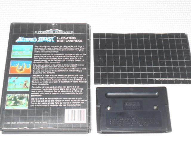 MD★ALTERED BEAST 海外版 EU版 MEGA DRIVE 端子清掃済 < ゲーム本体/ソフト  MD★ALTERED BEAST 海外版 EU版 MEGA DRIVE 端子清掃済 < ゲーム本体/ソフトの