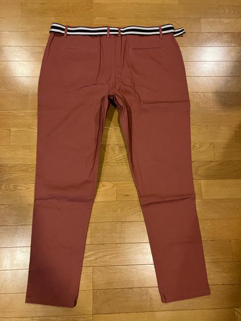 vide et bois スリムストレート チノパン超大きい size7L < 男性ファッション  vide et bois スリムストレート チノパン超大きい size7L < 男性ファッションの