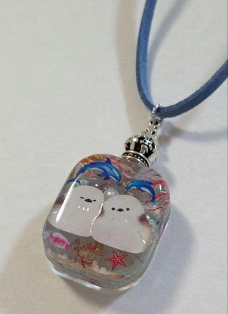 シマエナガかわいい夏レジンネックレス☆  #シマエナガ   #シマエナガアクセサリー  #レジンシマエナガ   #鳥グッズ   < 女性アクセサリー/時計  シマエナガかわいい夏レジンネックレス☆  #シマエナガ   #シマエナガアクセサリー  #レジンシマエナガ   #鳥グッズ   < 女性アクセサリー/時計の