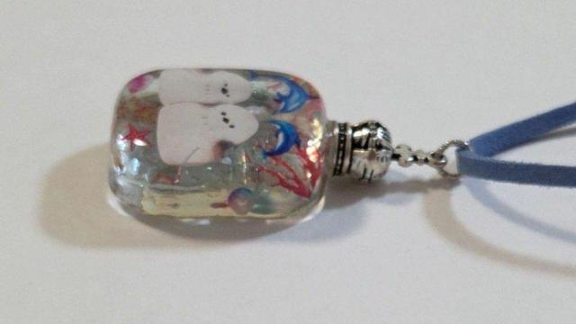 シマエナガかわいい夏レジンネックレス☆  #シマエナガ   #シマエナガアクセサリー  #レジンシマエナガ   #鳥グッズ   < 女性アクセサリー/時計  シマエナガかわいい夏レジンネックレス☆  #シマエナガ   #シマエナガアクセサリー  #レジンシマエナガ   #鳥グッズ   < 女性アクセサリー/時計の