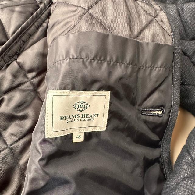 �����i�yBEAMS HEART�z�����Y �L���e�B���O�W���P�b�g �R�[�g M/L �� �j���t�@�b�V������ 