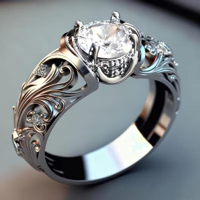 超お買い得590円★ 白金メッキの指輪。合成ホワイトジルコニアストーンがセット女性向けUSAサイズ5号 日本サイズ9号 < 女性アクセサリー/時計 超お買い得590円★ 白金メッキの指輪。合成ホワイトジルコニアストーンがセット女性向けUSAサイズ5号 日本サイズ9号 < 女性アクセサリー/時計の