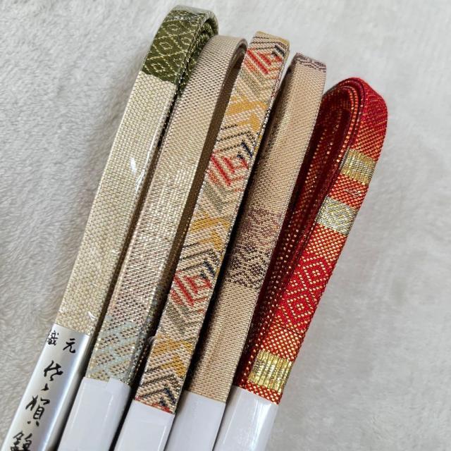 未使用含 佐賀錦 帯締め 5本セット 正絹 リメイクにも < 女性ファッション 未使用含 佐賀錦 帯締め 5本セット 正絹 リメイクにも < 女性ファッションの