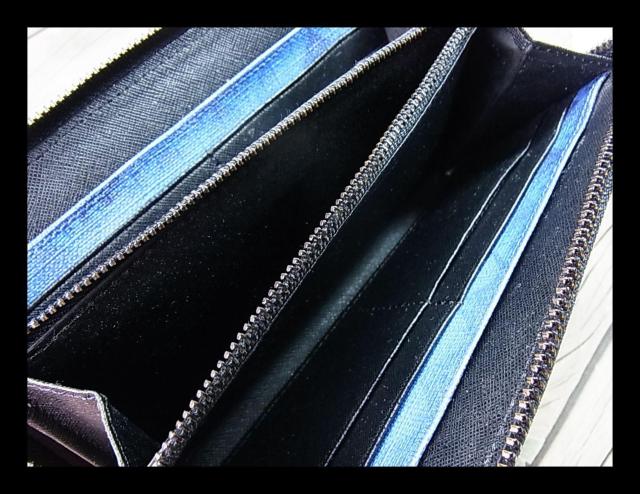 【確実正規品・美品】EMPORIO ARMANI(エンポリオアルマーニ) ラウンドファスナー長財布 ブルー ロゴ 総柄 < ブランド 【確実正規品・美品】EMPORIO ARMANI(エンポリオアルマーニ) ラウンドファスナー長財布 ブルー ロゴ 総柄 < ブランドの