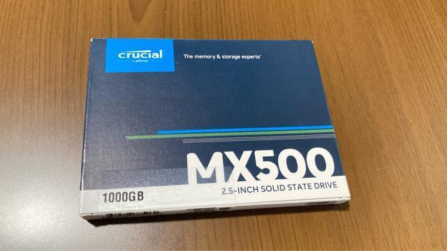 新品 未開封 Crucial SSD 1TB 1000GB MX500 2.5インチ 7mm 9.5mm 