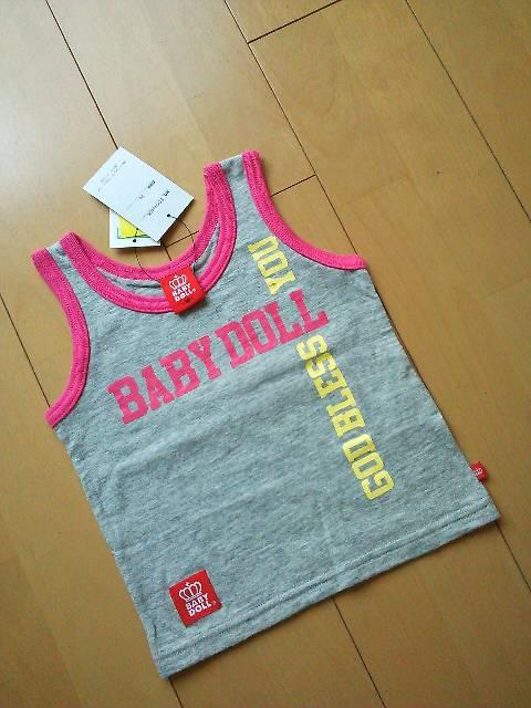 新品リンガータンク90グレー☆ベビードールBABYDOLLベビド < ブランド  新品リンガータンク90グレー☆ベビードールBABYDOLLベビド < ブランドの