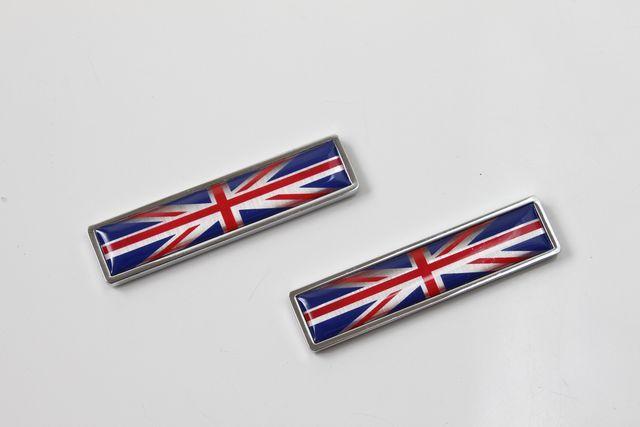 スリム国旗柄エンブレム2個入り イギリス ユニオンジャック < 自動車/バイク スリム国旗柄エンブレム2個入り イギリス ユニオンジャック < 自動車/バイク