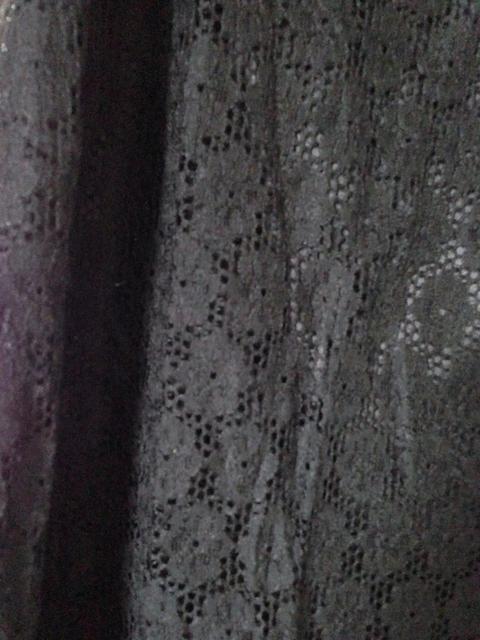 MARILYN ■ブラック 総レース ウエストゴム スカート フリー < 女性ファッション  MARILYN ■ブラック 総レース ウエストゴム スカート フリー < 女性ファッションの