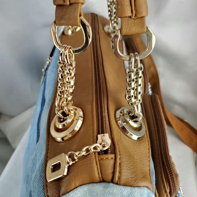 込み★新品★JADE'S★キラキラストーン使用!2wayデニムバッグ★ < 女性ファッション  込み★新品★JADE'S★キラキラストーン使用!2wayデニムバッグ★ < 女性ファッションの