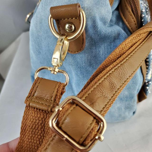 込み★新品★JADE'S★キラキラストーン使用!2wayデニムバッグ★ < 女性ファッション  込み★新品★JADE'S★キラキラストーン使用!2wayデニムバッグ★ < 女性ファッションの