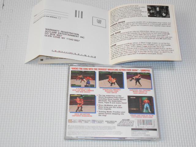 PS★WWF WAR ZONE 海外版 北米版 ハガキ付 < ゲーム本体/ソフト  PS★WWF WAR ZONE 海外版 北米版 ハガキ付 < ゲーム本体/ソフトの