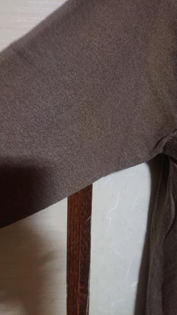 LAKOLE ラコレ 2wayニットワンピース/ニットカーディガン キャメル×オレンジライン  ロングカーディガン < 女性ファッション  LAKOLE ラコレ 2wayニットワンピース/ニットカーディガン キャメル×オレンジライン  ロングカーディガン < 女性ファッションの