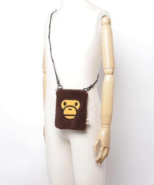 BABY MILO FUR CROSS BAGベビーマイロファークロスバッグA BATHING APEアベイシングエイプBAPE < ブランド  BABY MILO FUR CROSS BAGベビーマイロファークロスバッグA BATHING APEアベイシングエイプBAPE < ブランドの